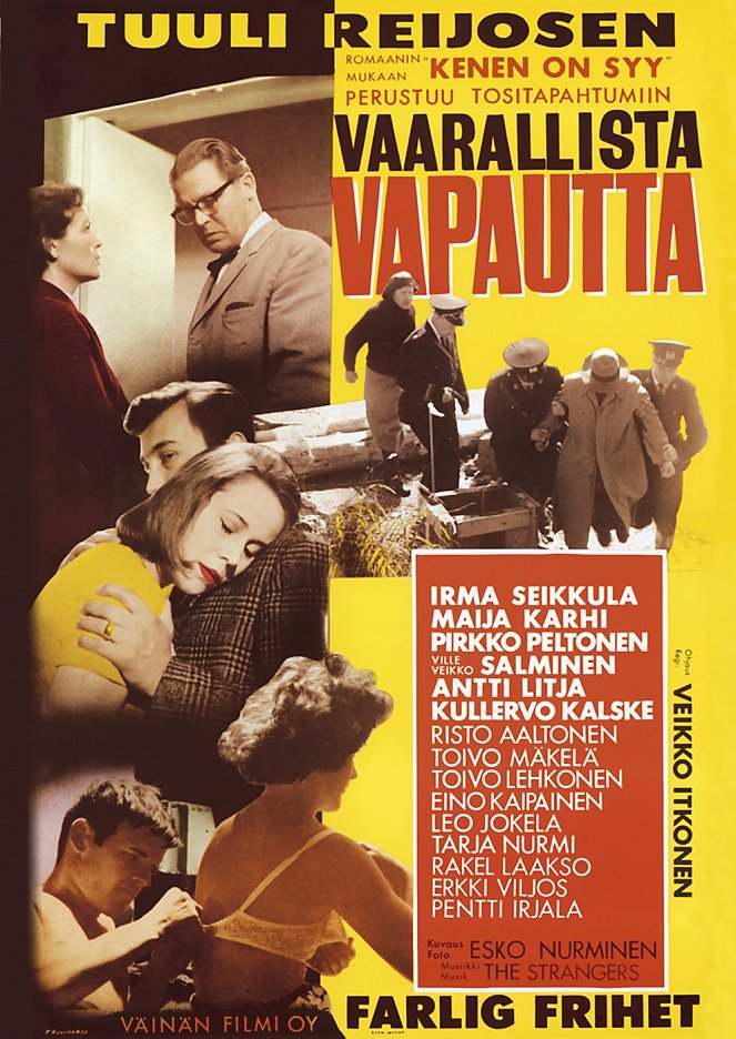 Vaarallista vapautta - Posters