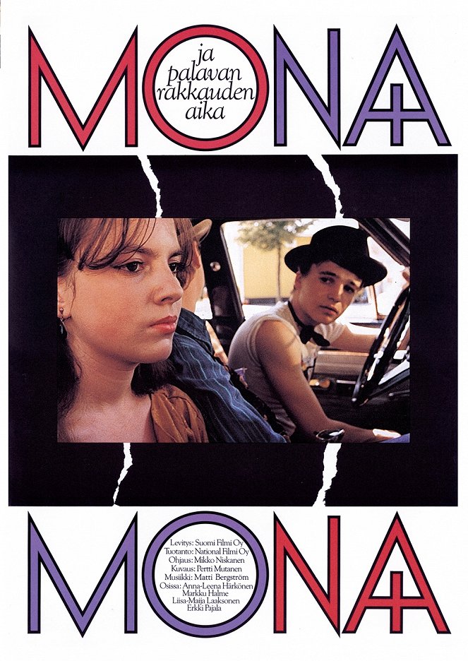 Mona ja palavan rakkauden aika - Plakátok