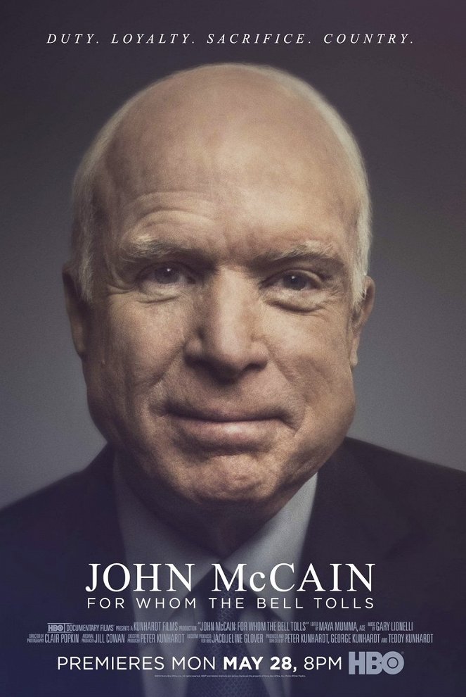 John McCain: Komu bije dzwon - Plakaty