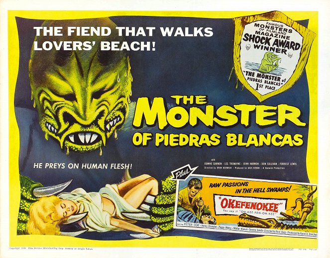 The Monster of Piedras Blancas - Cartazes