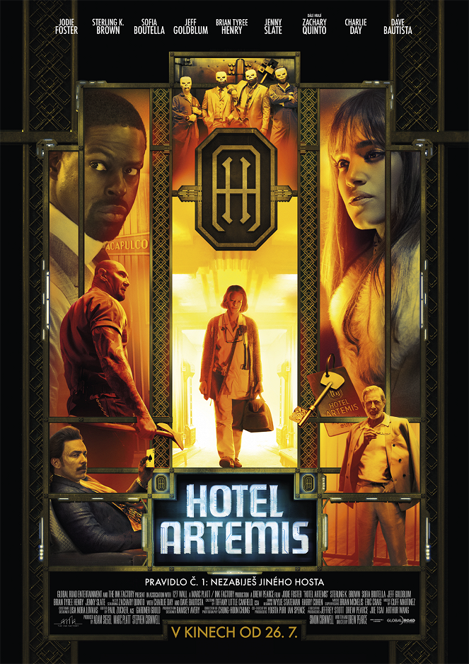 Hotel Artemis - Plakáty
