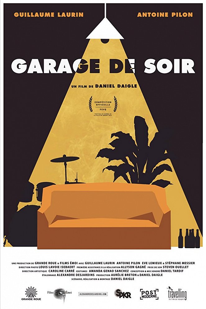 Garage de soir - Plakate