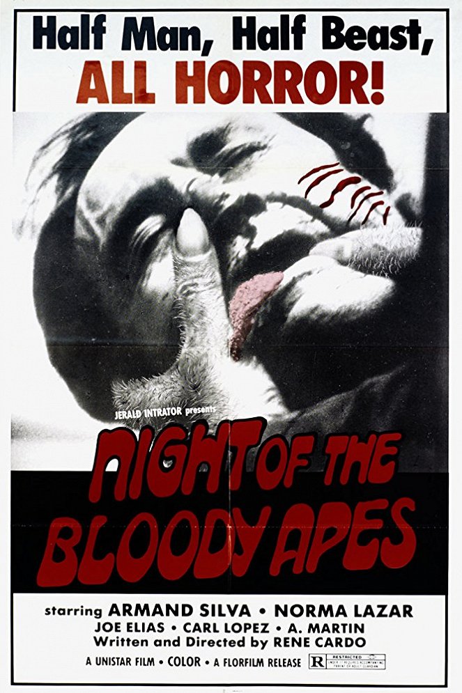 Night of the Bloody Apes - Posters