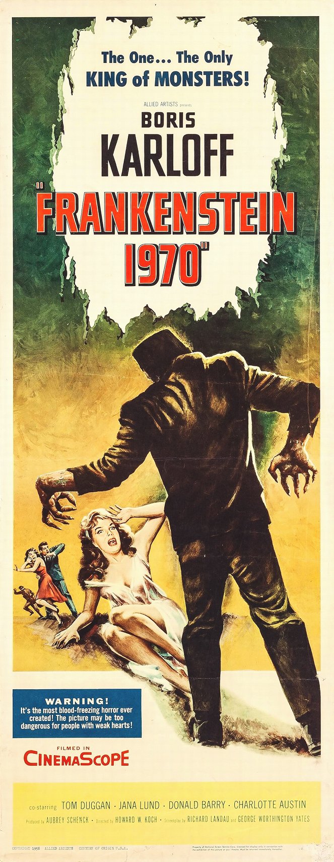 Frankenstein contre l'homme invisible - Affiches