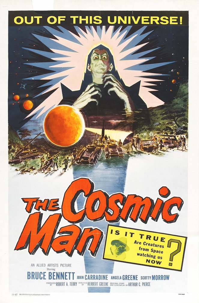 The Cosmic Man - Posters