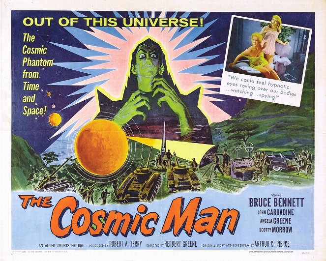 The Cosmic Man - Plakate