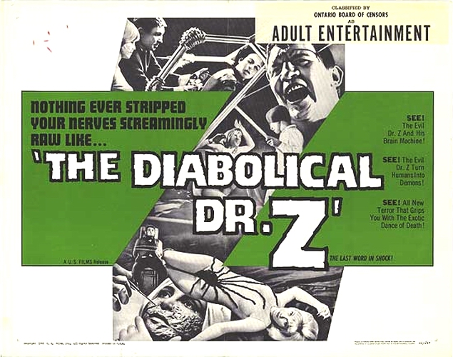 The Diabolical Dr. Z - Posters