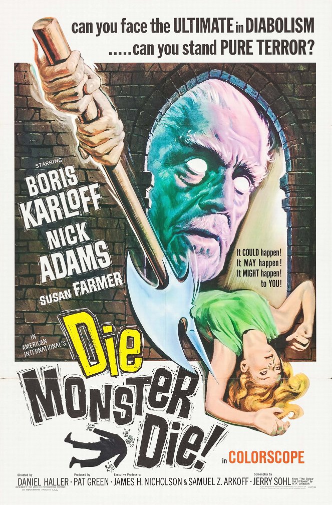 Die, Monster, Die! - Posters