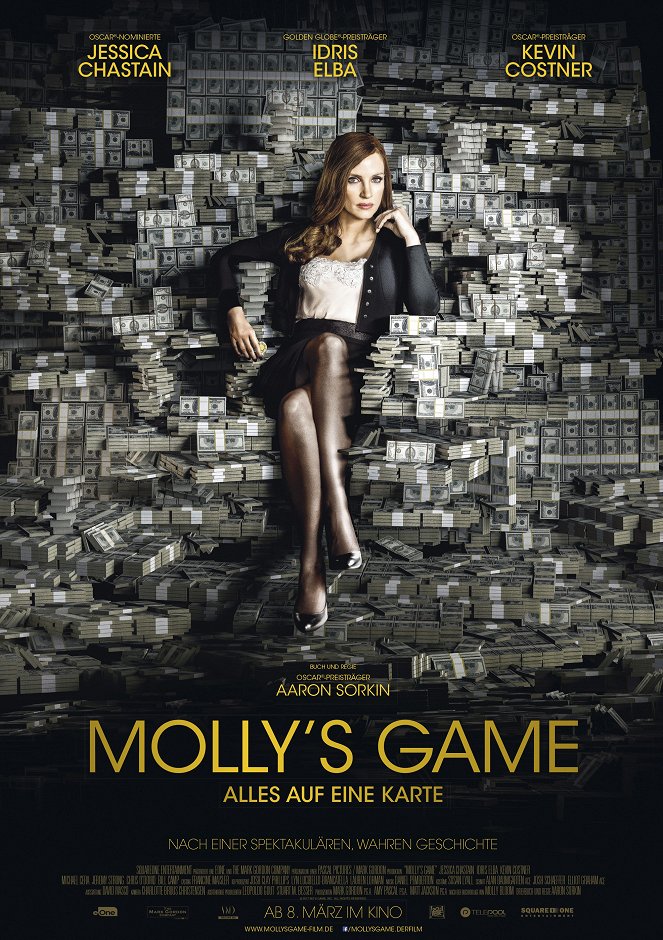 Molly's Game - Plakate