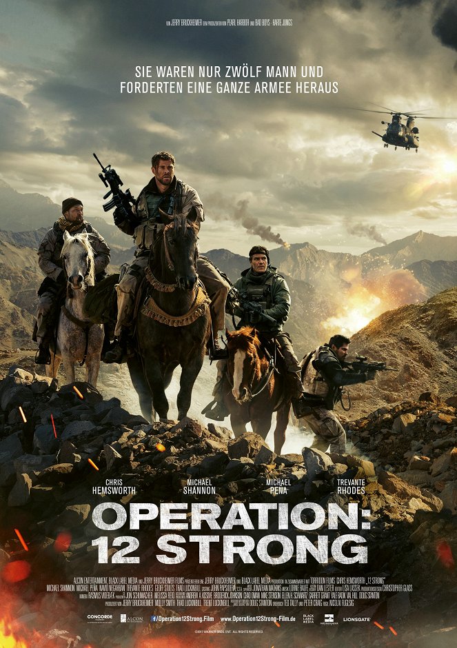 Operation: 12 Strong - Plakate