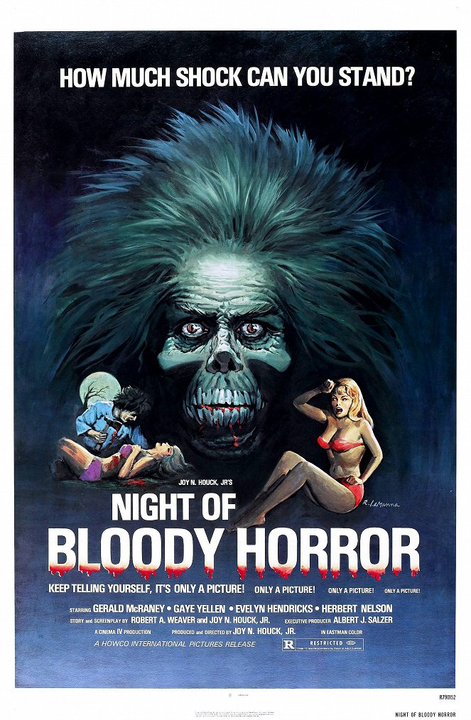 Night of Bloody Horror - Carteles