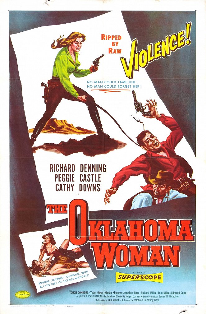 De vrouw van Oklahoma - Posters