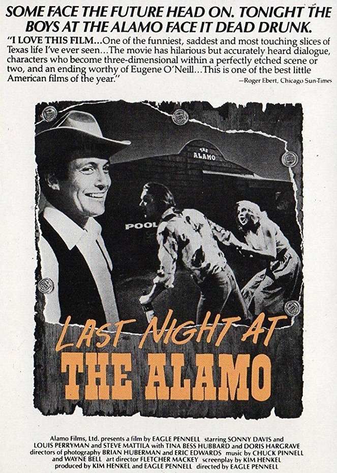 Last Night at the Alamo - Affiches