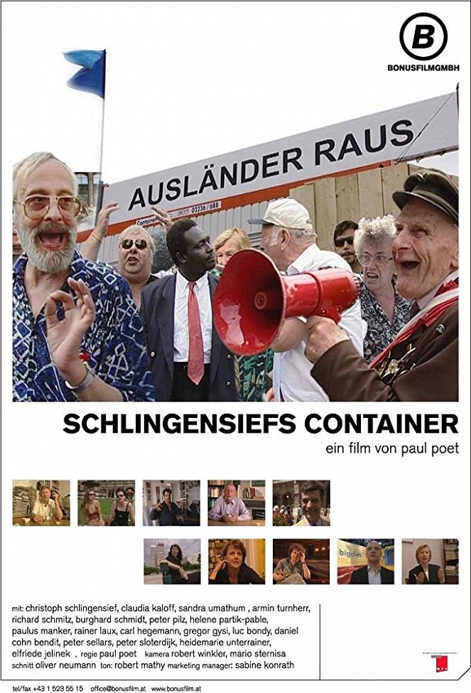 Ausländer raus - Schlingensiefs Container - Plakaty