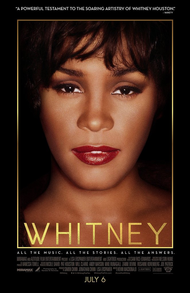 Whitney - Cartazes