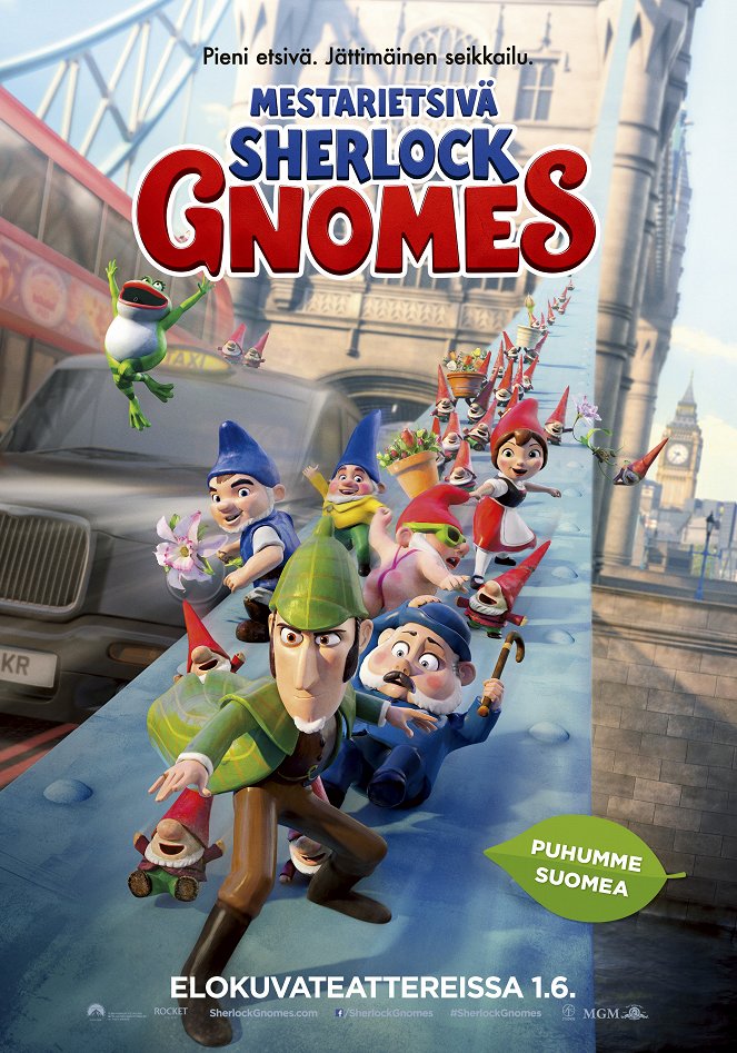Mestarietsivä Sherlock Gnomes - Julisteet