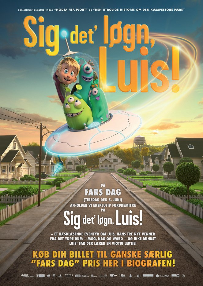 Luis i obcy - Plakaty