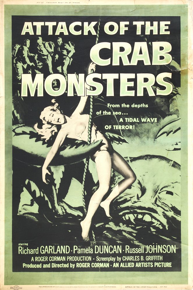 Attack of the Crab Monsters - Julisteet