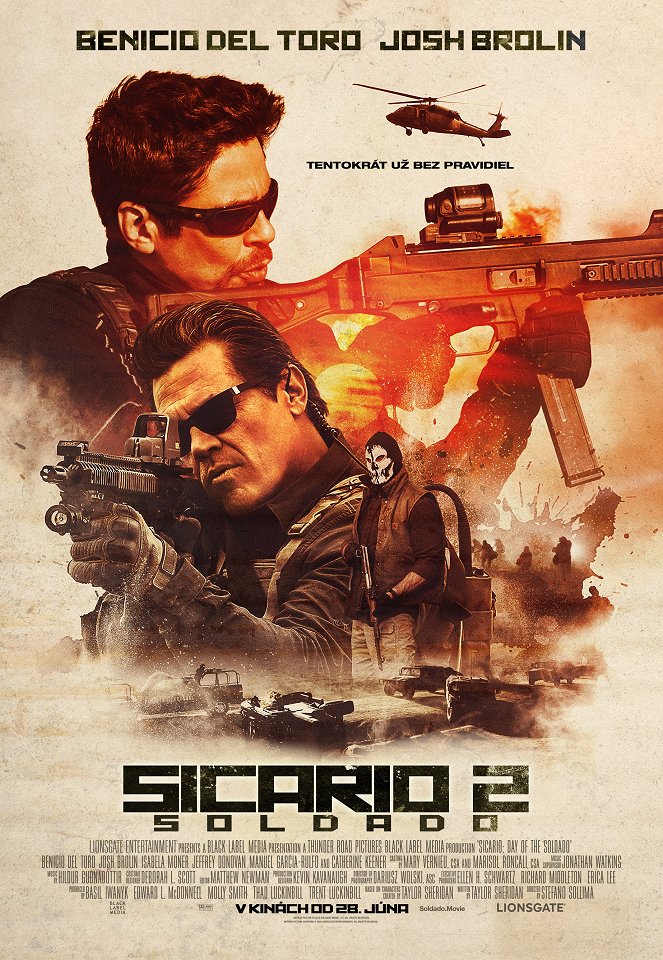 Sicario 2: Soldado - Plagáty
