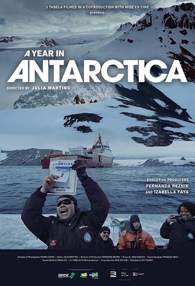 Antártica por um ano - Carteles