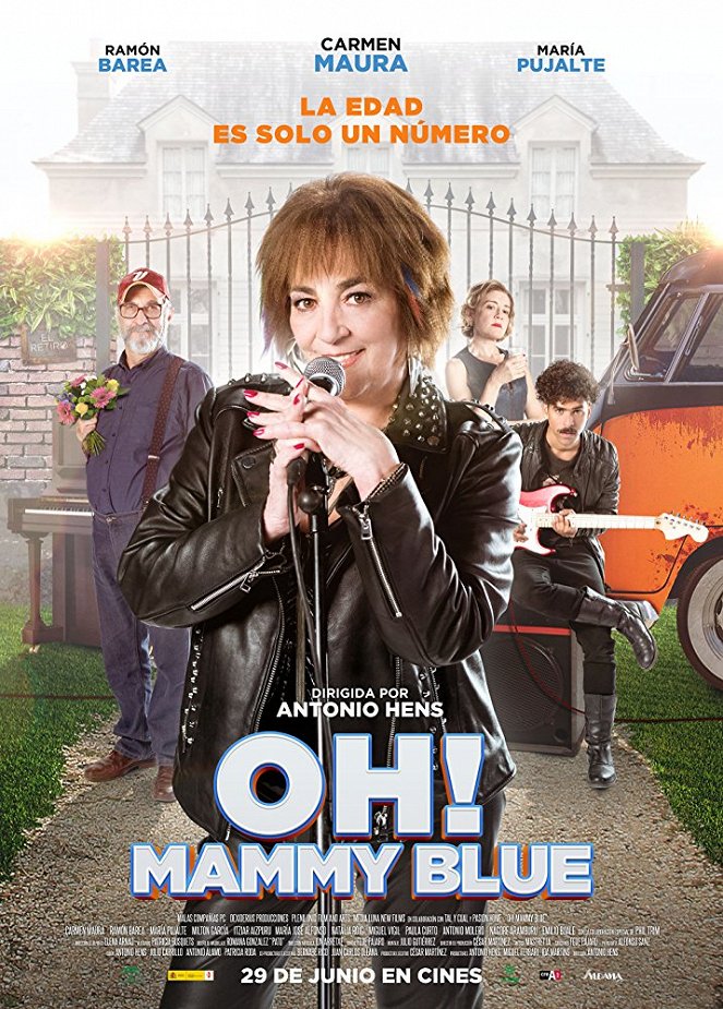 ¡Oh Mamy Blue! - Plakate