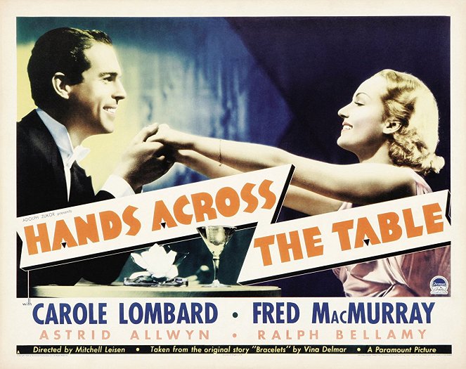 Hands Across the Table - Cartazes