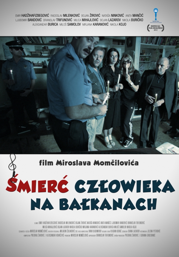 Śmierć człowieka na Bałkanach - Plakaty