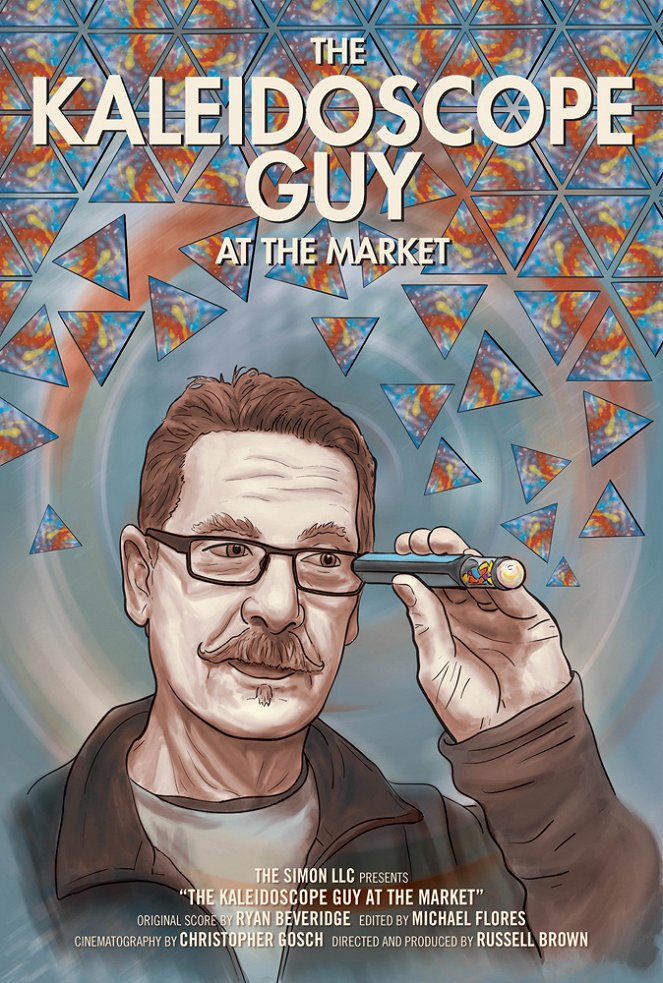 The Kaleidoscope Guy at the Market - Posters