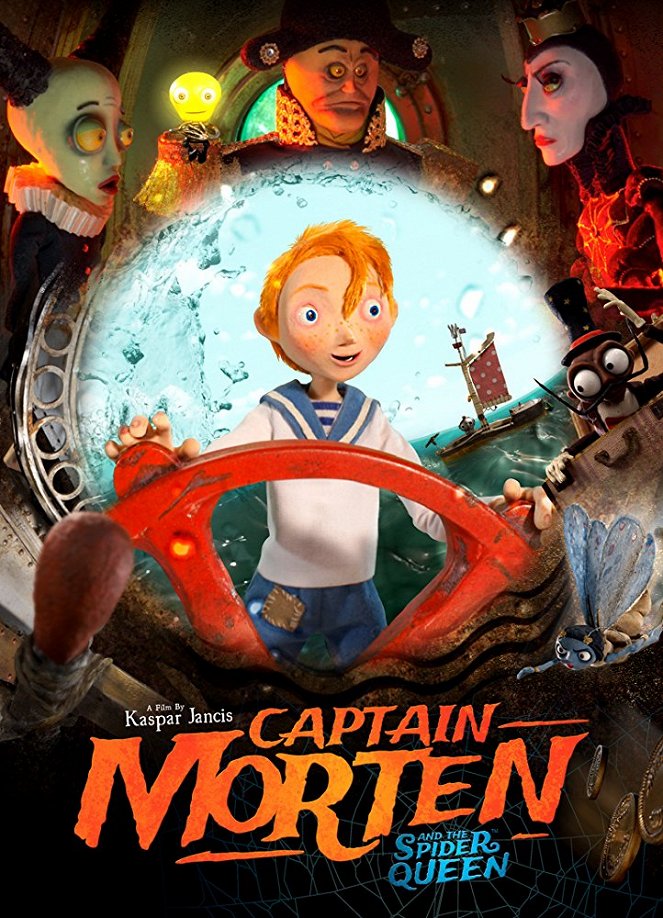 Kapitán Morten a pavoučí královna - Plagáty