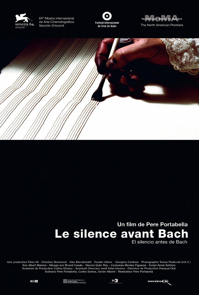 Le Silence avant Bach - Affiches