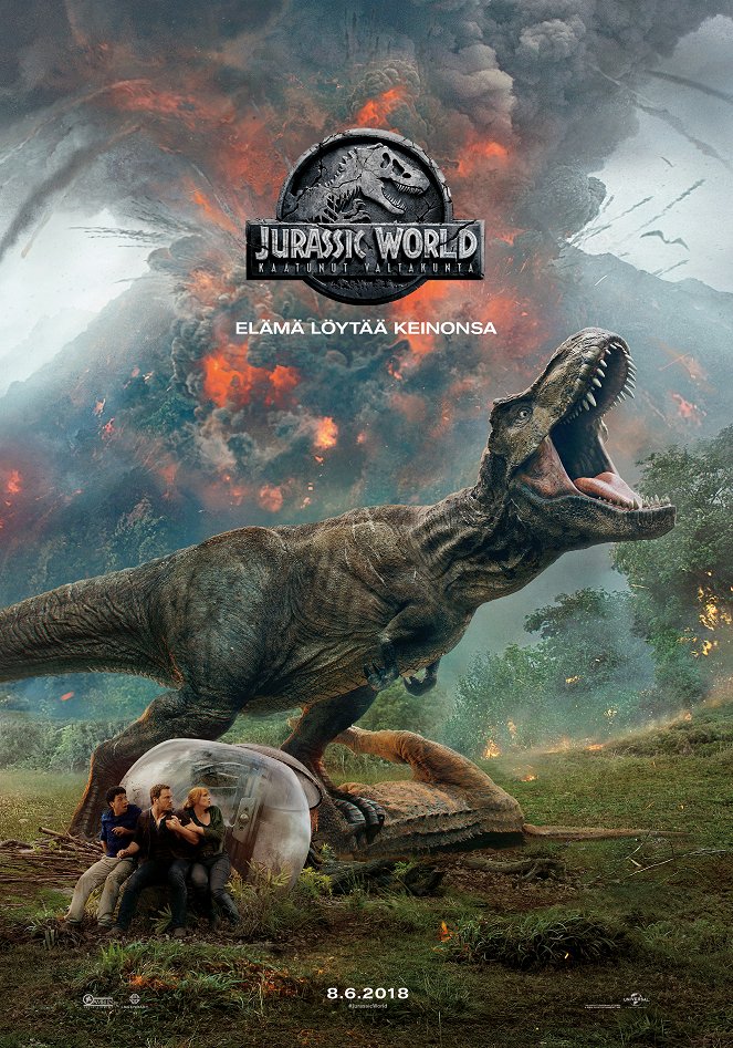 Jurassic World: Kaatunut valtakunta - Julisteet