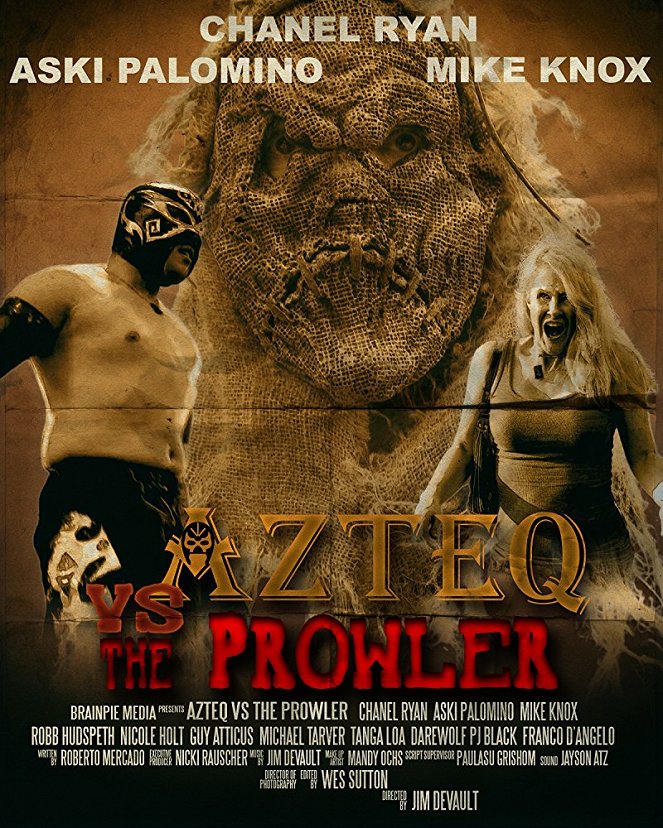 Azteq vs the Prowler - Plakate