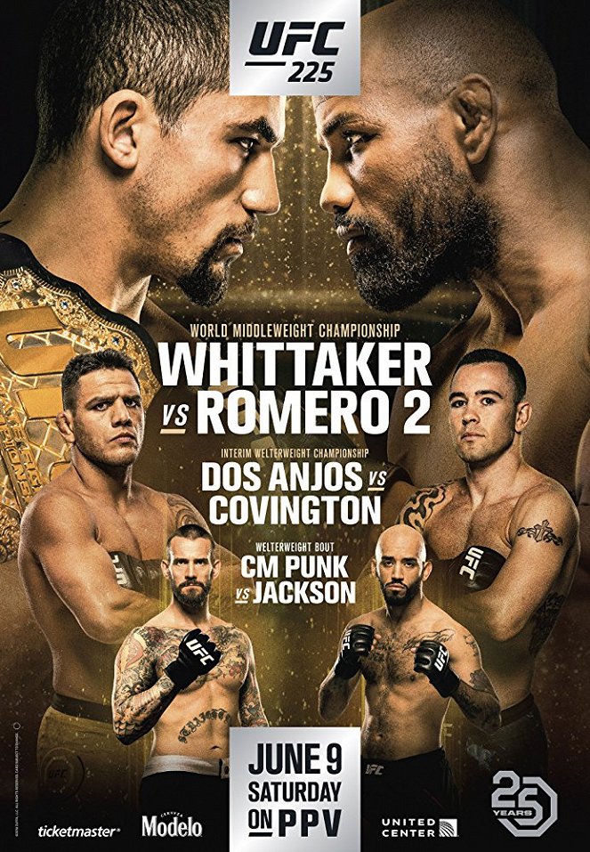 UFC 225: Whittaker vs. Romero 2 - Affiches