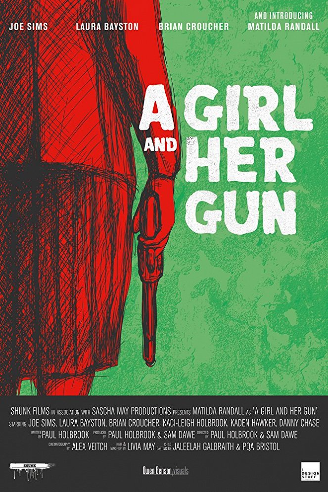 A Girl and Her Gun - Plakate