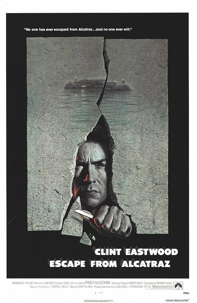 Szökés Alcatrazból - Plakátok