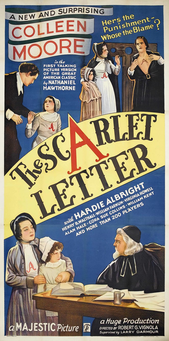 The Scarlet Letter - Plakátok