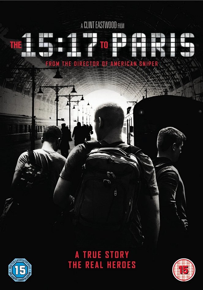 The 15:17 to Paris - Posters