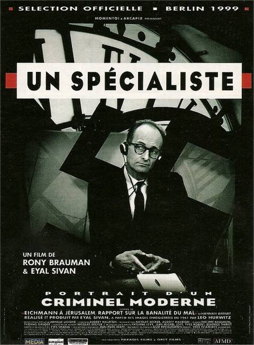 Un spécialiste - Portrait d'un criminel moderne - Affiches