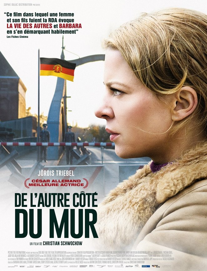 De l'autre côté du mur - Affiches