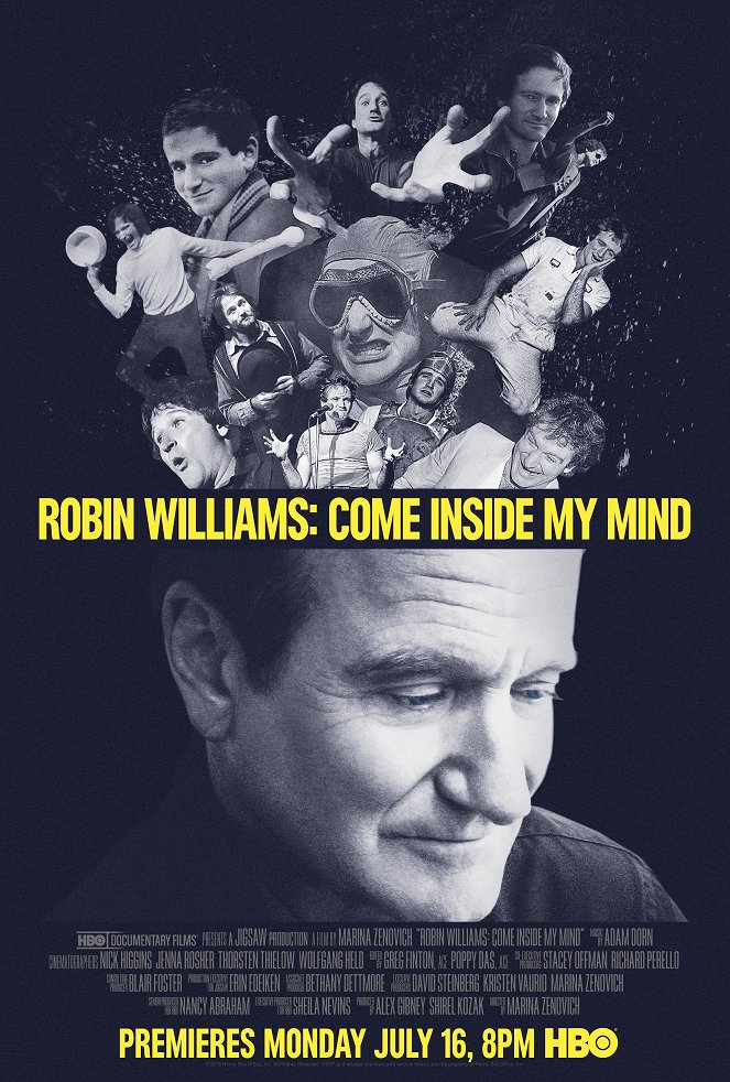 En la mente de Robin Williams - Carteles