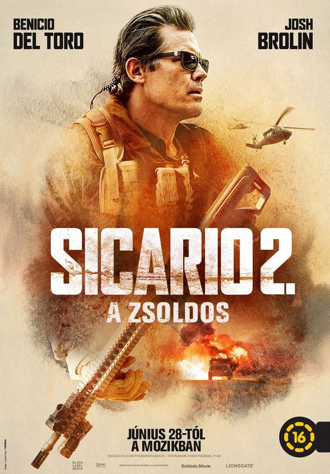 Sicario 2. - A zsoldos - Plakátok