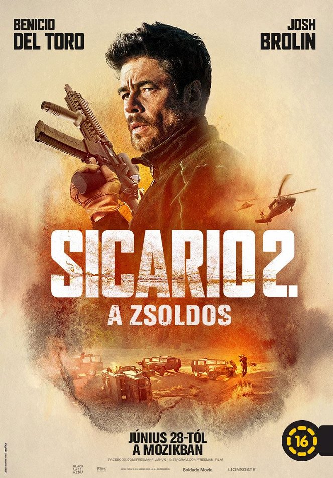 Sicario 2. - A zsoldos - Plakátok