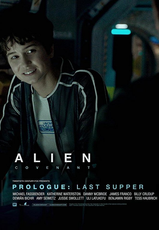 Alien: Covenant - Prologue: Last Supper - Julisteet