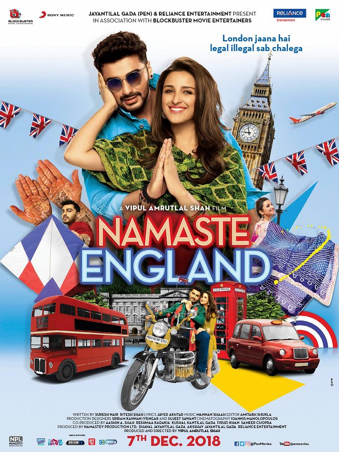 Namaste England - Plakátok