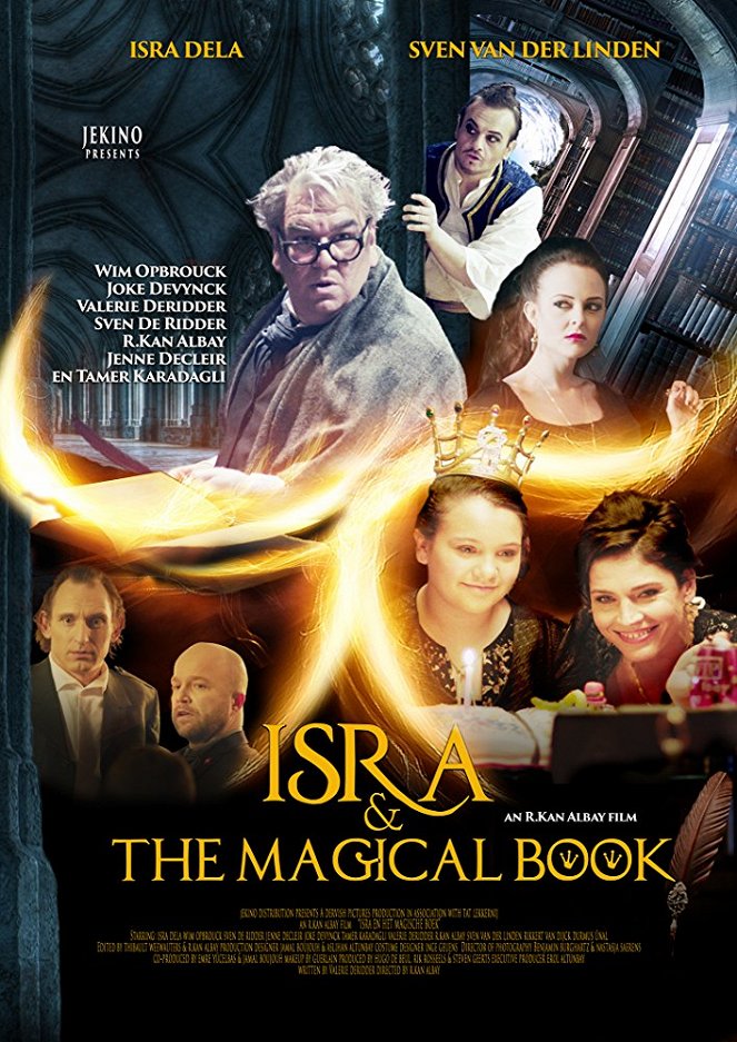 Isra en het magische boek - Julisteet