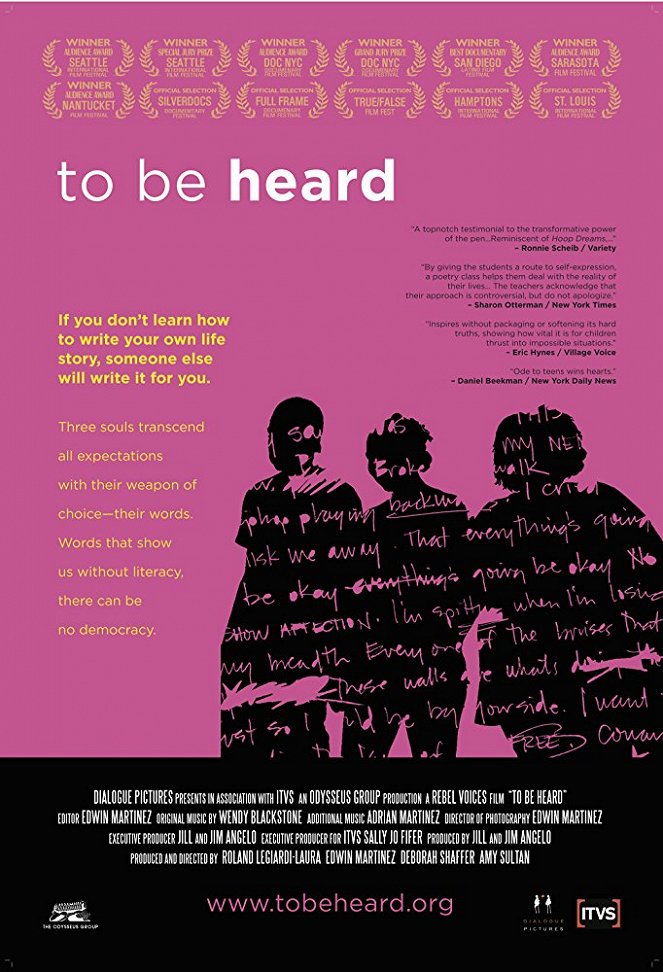 To Be Heard - Posters