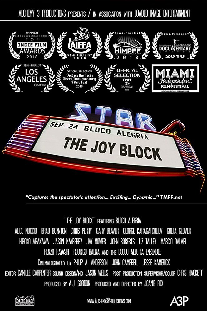The Joy Block - Plakátok