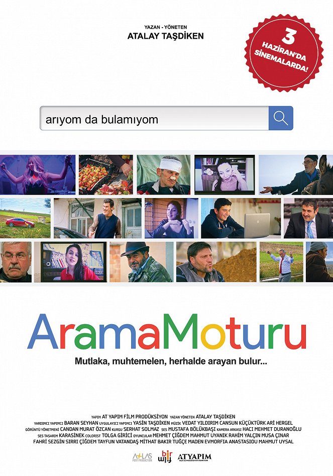 Arama Motoru - Plakátok