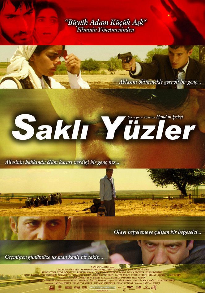 Sakli yüzler - Carteles