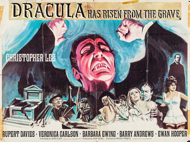 Dracula rijst uit het graf - Posters